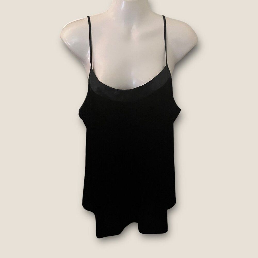 Vtg 90s California Dynasty Velvet Tank Lingerie Loungewear L Coquette